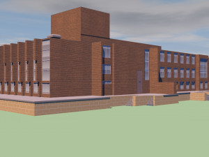 university 3D मॉडल
