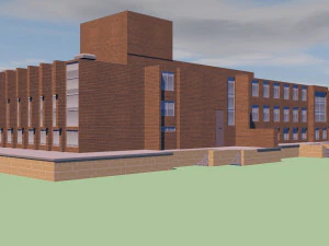 university 3D Model