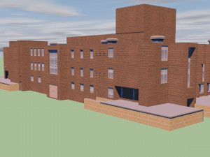 university 3D मॉडल