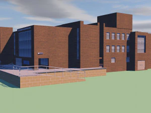 university 3D Model