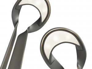 artform hi-glo and lo-glo street and path lights 3 light 6 colors 3Dモデル