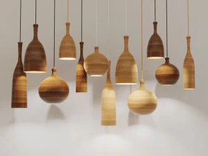 three wise men pendants by samuel chan for channels 3D Model