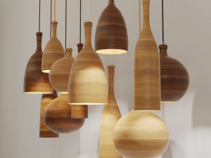 three wise men pendants by samuel chan for channels 3D 모델