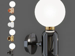parachilna aballs lamps 3D Model