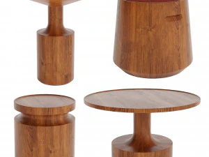 turn tables - 4 models 3D Model