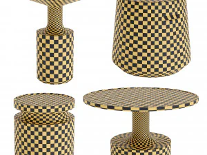 turn tables - 4 models 3D Model