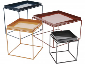 tray tables - 4 models - 7 colors 3D Model