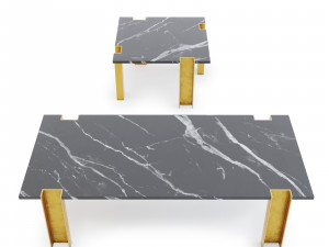 alcide rectangular marble coffee tables Modello 3D
