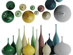 sophie cook porcelain - 12 pieces 3D-Modell