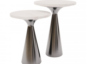 side tables set 01 Modèle 3D