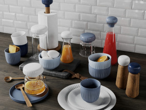 decorative set 3 18 models 3D Model