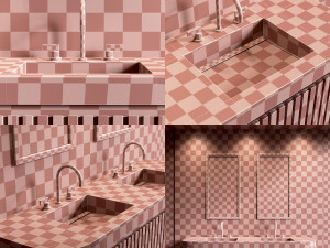 Bathroom 5 Modello 3D