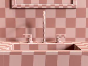 Bathroom 5 Modello 3D