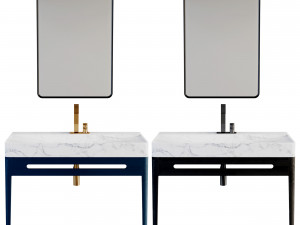 Bathroom 8 Fiji1 with 3 Materials 3D Model