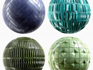 Tile 4K Materials A3 - 4 materials CG Textures