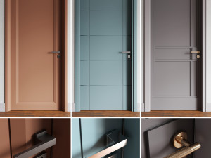 Doors 2 3 models 3D Model