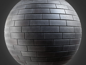 Brick 4K Materials V2-1 - 3 materials CG टेक्स्चर्स
