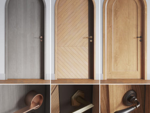 Doors 3 3 models 3D Model
