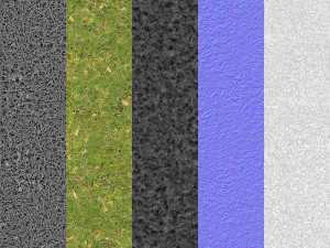 Scanned Grass Materials 2 Materials CG 纹理