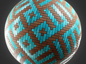 Brick 4K Materials V2-7 - 3 materials CG テクスチャ