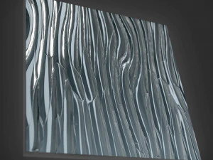 Materiais de vidro 4K V1-4 - 3 materiais Texturas CG