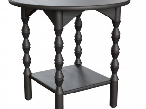 Lulu and Georgia - Topia Oval Coffee Table and Side Table Modèle 3D