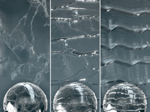 Glass 4K Materials V1-6 - 3 materials CG Textures