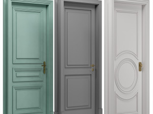 Doors 4 Model 3D