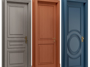 Doors 4 Model 3D