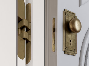 Doors 4 Model 3D