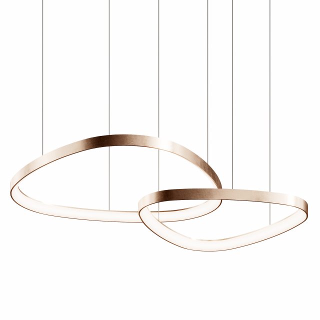 Svetilnik - Chandelier Viokef Loop 2 models 3D Model .c4d .max .obj .3ds .fbx .stl .blend 