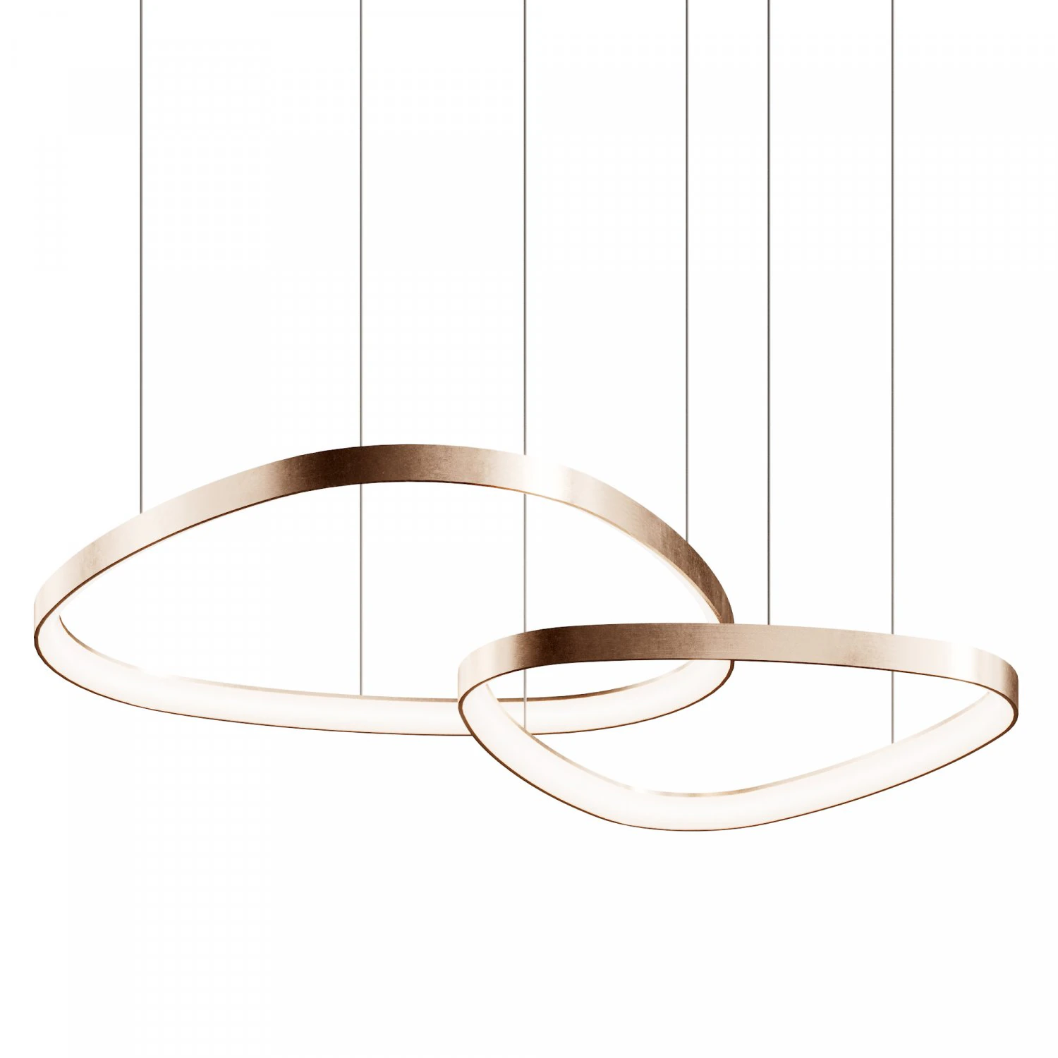 Svetilnik - Chandelier Viokef Loop 2 models 3D Model .c4d .max .obj .3ds .fbx .stl .blend