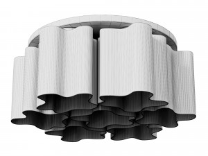 Svetilnik - Ceiling lamp Lightstar Nubi 3D 模型