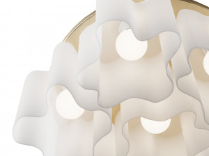 Svetilnik - Ceiling lamp Lightstar Nubi 3D 模型