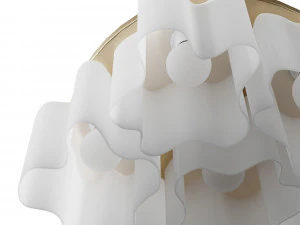Svetilnik - Ceiling lamp Lightstar Nubi 3D Model