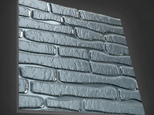 玻璃 4K 材料 V2-5 - 3 种材料 CG 纹理