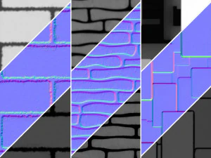 玻璃 4K 材料 V2-5 - 3 种材料 CG 纹理