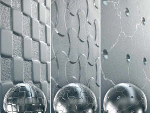 Glass 4K Materials V2-6 - 3 materials CG Textures
