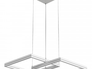 Viokef Linus Pendant and Ceiling Lamp - 2 Materials 3D 模型