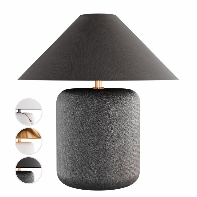 CB2 - POLO FLOOR LAMP Model 3D .c4d .max .obj .3ds .fbx .stl .blend 
