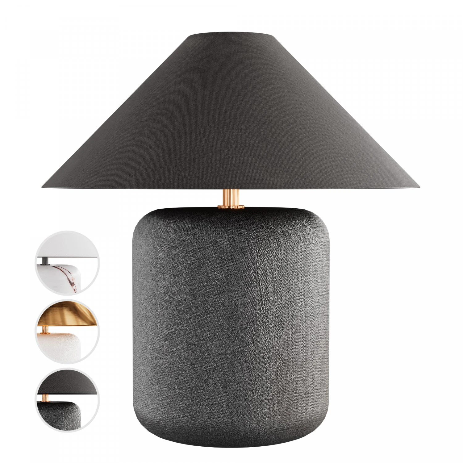 CB2 - POLO FLOOR LAMP 3D Model .c4d .max .obj .3ds .fbx .stl .blend 