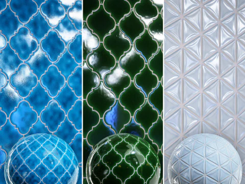 Tegel 4K Materialen A9 CG Texturen