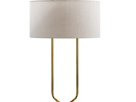 CB2 - Warner Table Lamp 3Dモデル