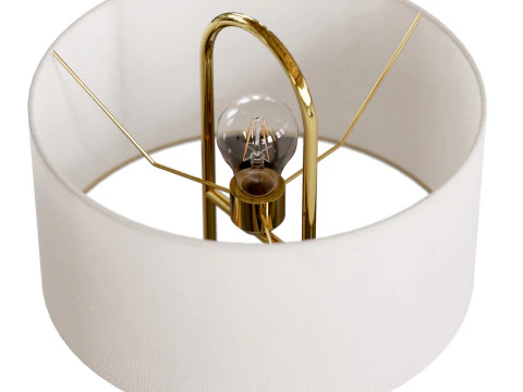 CB2 - Warner Table Lamp 3D Model
