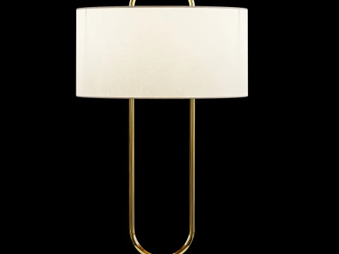 CB2 - Warner Table Lamp 3D Model