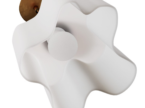 Svetilnik - Pendant lamp Lightstar Nubi 3D 模型