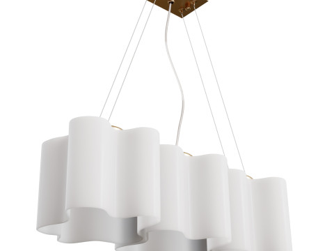 Svetilnik - Pendant lamp Lightstar Nubi 802133 3D Model
