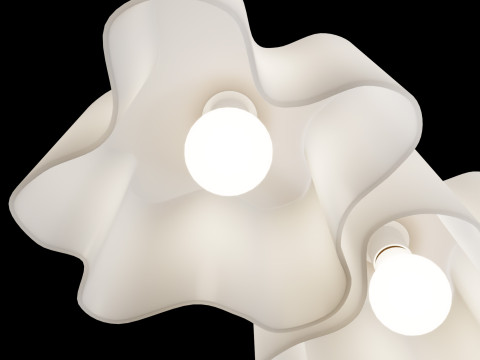 Svetilnik - Pendant lamp Lightstar Nubi 802133 Model 3D