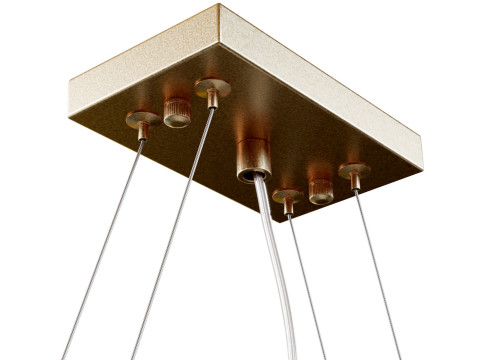 Svetilnik - Pendant lamp Lightstar Nubi 802133 Model 3D