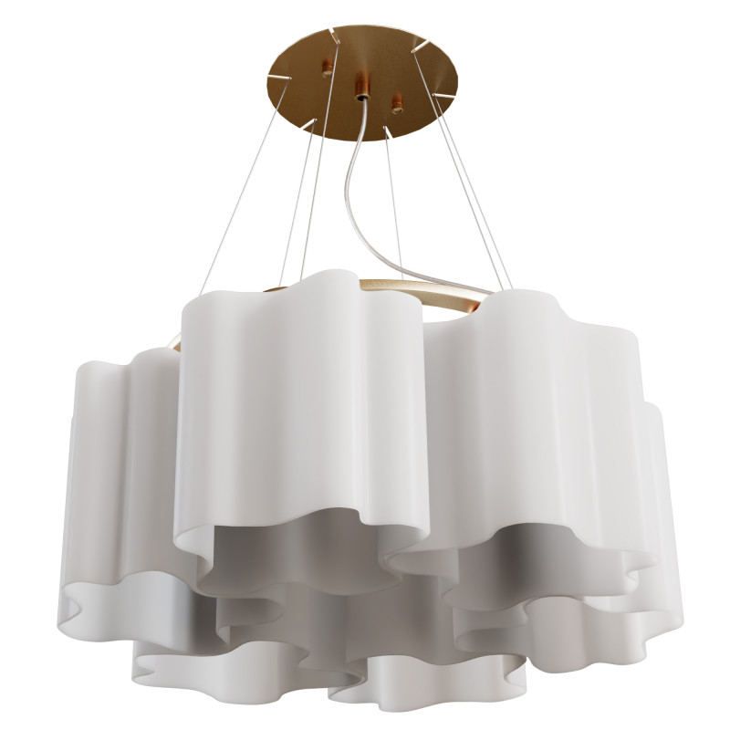 Lightstar - Chandelier Lightstar Nubi 802163 3D Model .c4d .max .obj .3ds .fbx .stl .blend 